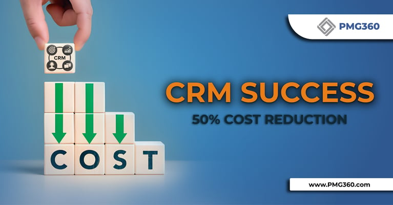 How can a CRM help cut operational costs by 50%