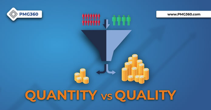  Lead quality versus quantity 
